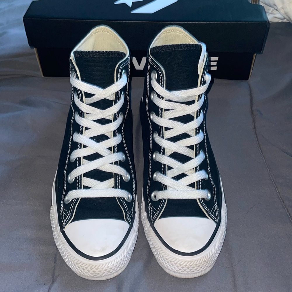 Black Hightop Converse